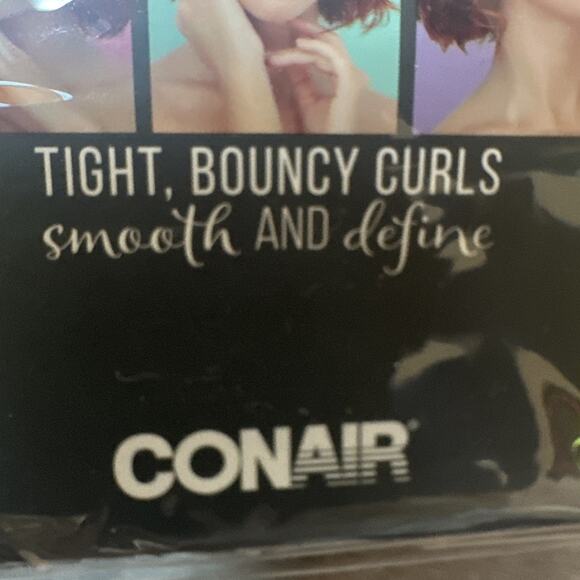 Conair Brush Rollers Tight Bouncy Curls Hair Rollers Assorted 36 PC & Picks 2019 - Picture 3 of 7